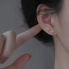 Love Stud Earrings New Earrings Light Luxury Niche Design High-end Earrings
