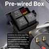 3 Channel Automotive Control Box With Protected Base And Quick Access Cover For Easy Maintenance