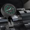 Orologio per Manubrio Moto Supporto per Orologio Moto in Alluminio Visione Notturna Impermeabile Antiurto Fibbia Orologio Luminoso per Scooter Bicicletta Moto