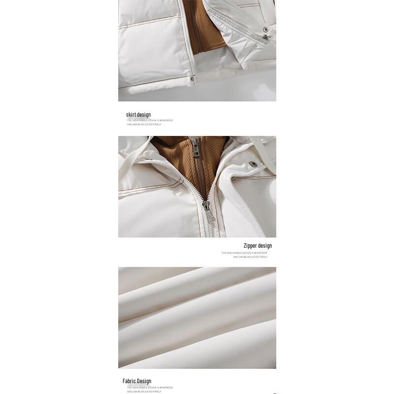 NASA MARVEL Men's Hooded Padded Jacket