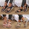 Adult Summer Beach Sandals With Magic Tape Closure And Padded Rubber Sole For Comfortable Walking
