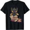 Funny Dragon Read Books Be Kind Stay Weird Book Lover T Shirt