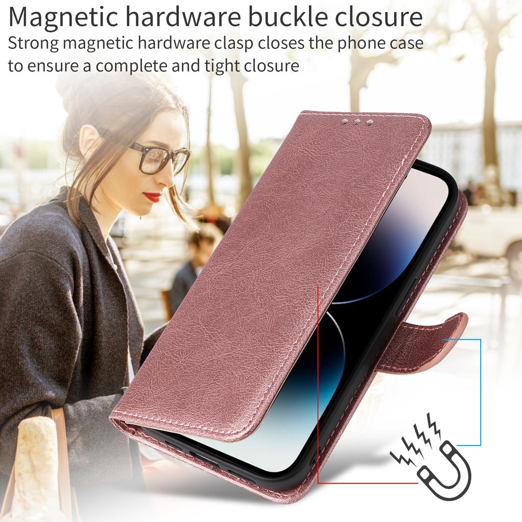 For iPhone 17 Pro Max Case 2 in 1 Detachable Magnetic Leather Wallet Mobile Cover with Strap