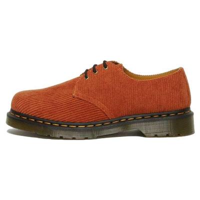 Corduroy Lace-Up Low-Top Casual Shoes Unisex Casual Shoes Orange 27770874