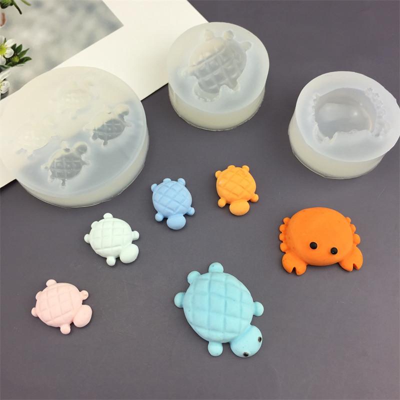 Turtle Resin Jewelry Mold Sea Turtle Silicone Keychain Mold Silicone Mold Keychain Making Jewelry Casting Supplies
