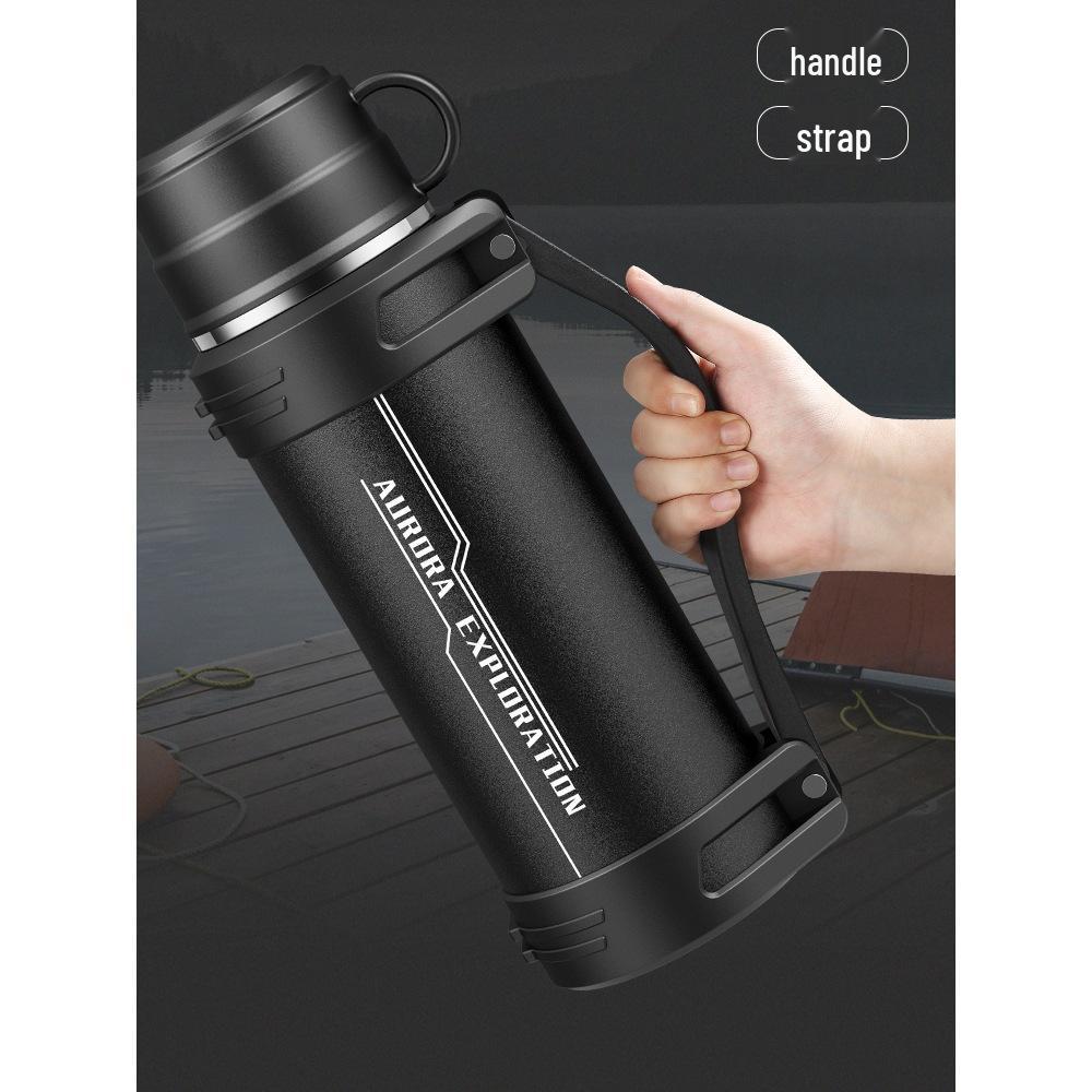 2026 Large Capacity 316 Stainless Steel Insulated Water Bottle - Outdoor Travel Kettle, Year of the Horse Edition