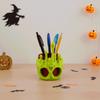 PLA Skull Pen Holder Plastic 3D Printed Pencil Pot Glow in Dark Stationery  School Students