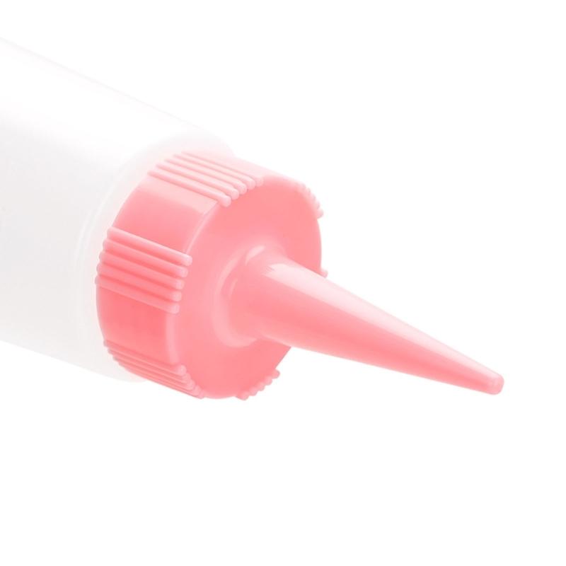120ml Needle Nosed Bottle Salon Shampoo Applicator Bottle Hair Oil Applicator Bottle Hair Cleaning Bottle for Salon