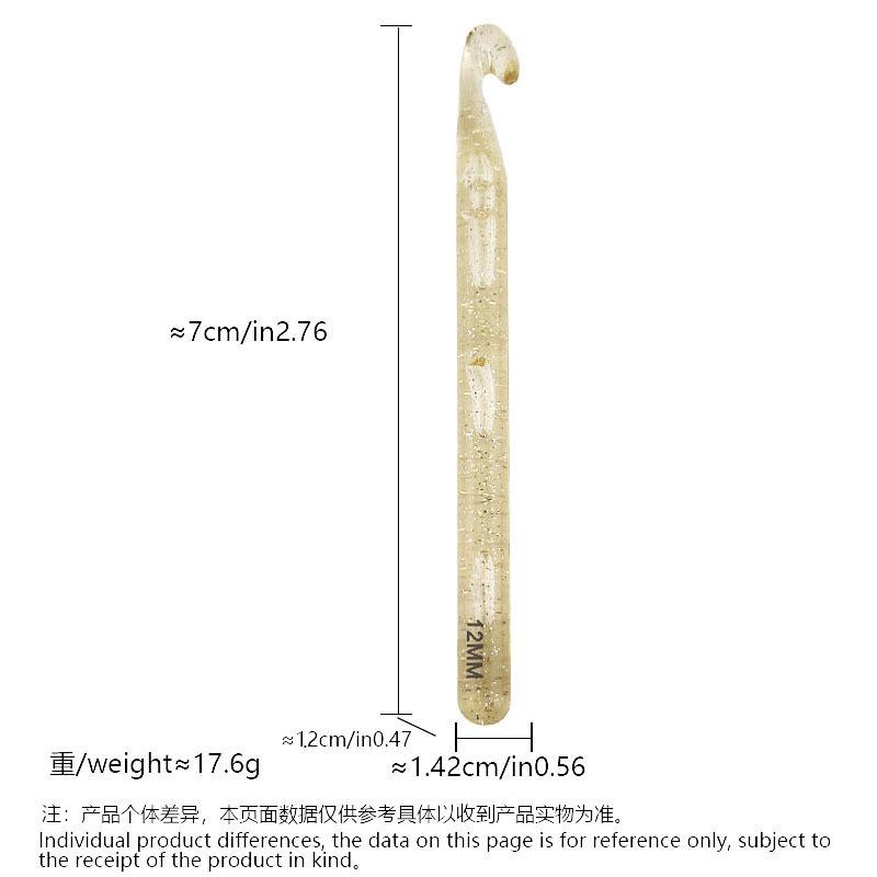 Kristall Häkelnadeln Set Weben