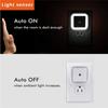 1Pcs MIni LED Night Light Sensor Control Induction Energy Saving Sleeping Night Light 110V-220V For Baby Room Bedroom Corridors