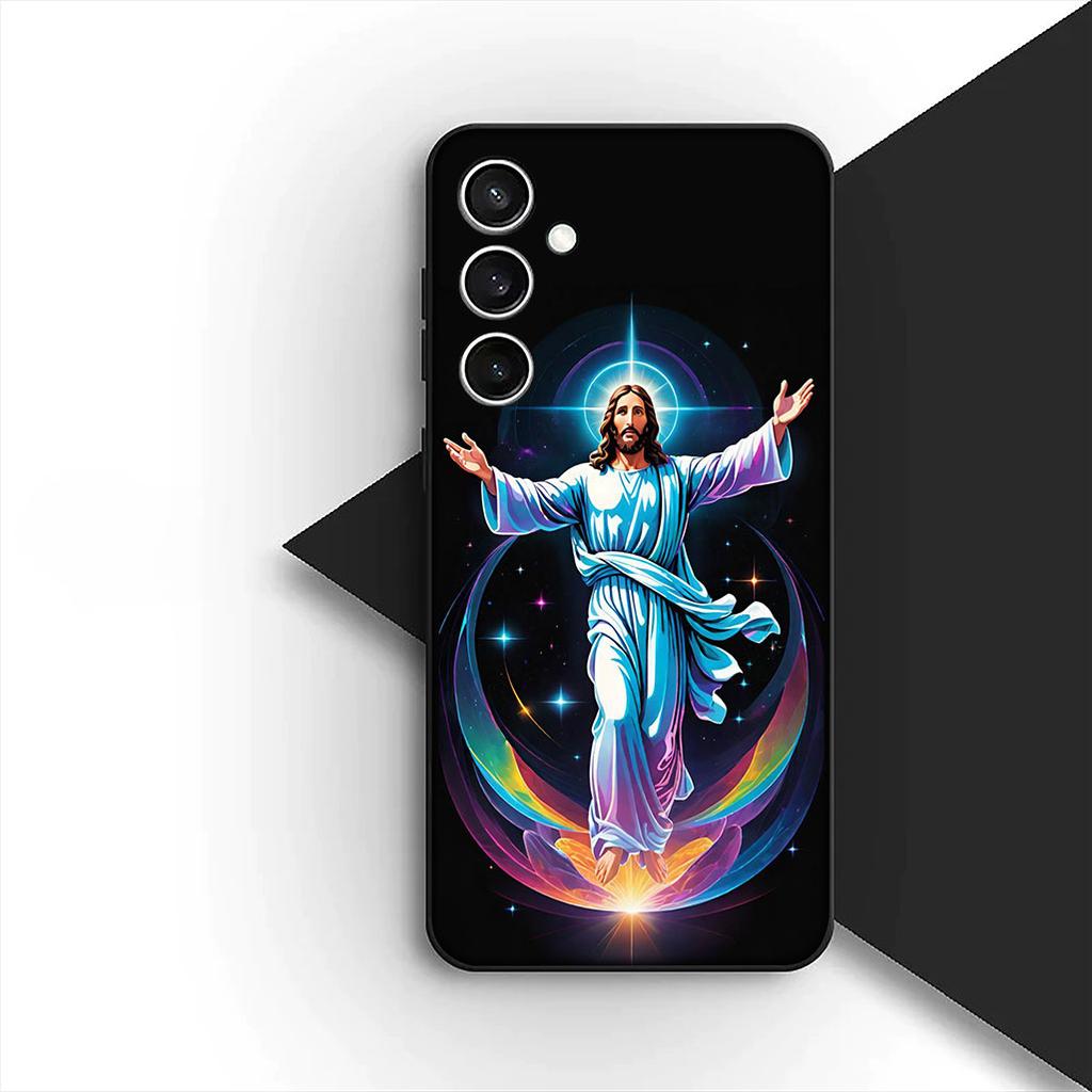 Casing for Xiaomi Redmi Note 13 14 Pro Plus ProPlus 14C 13C Pro+ 5G Phone Cover Protective Case God Christian Jesus Judah Christ