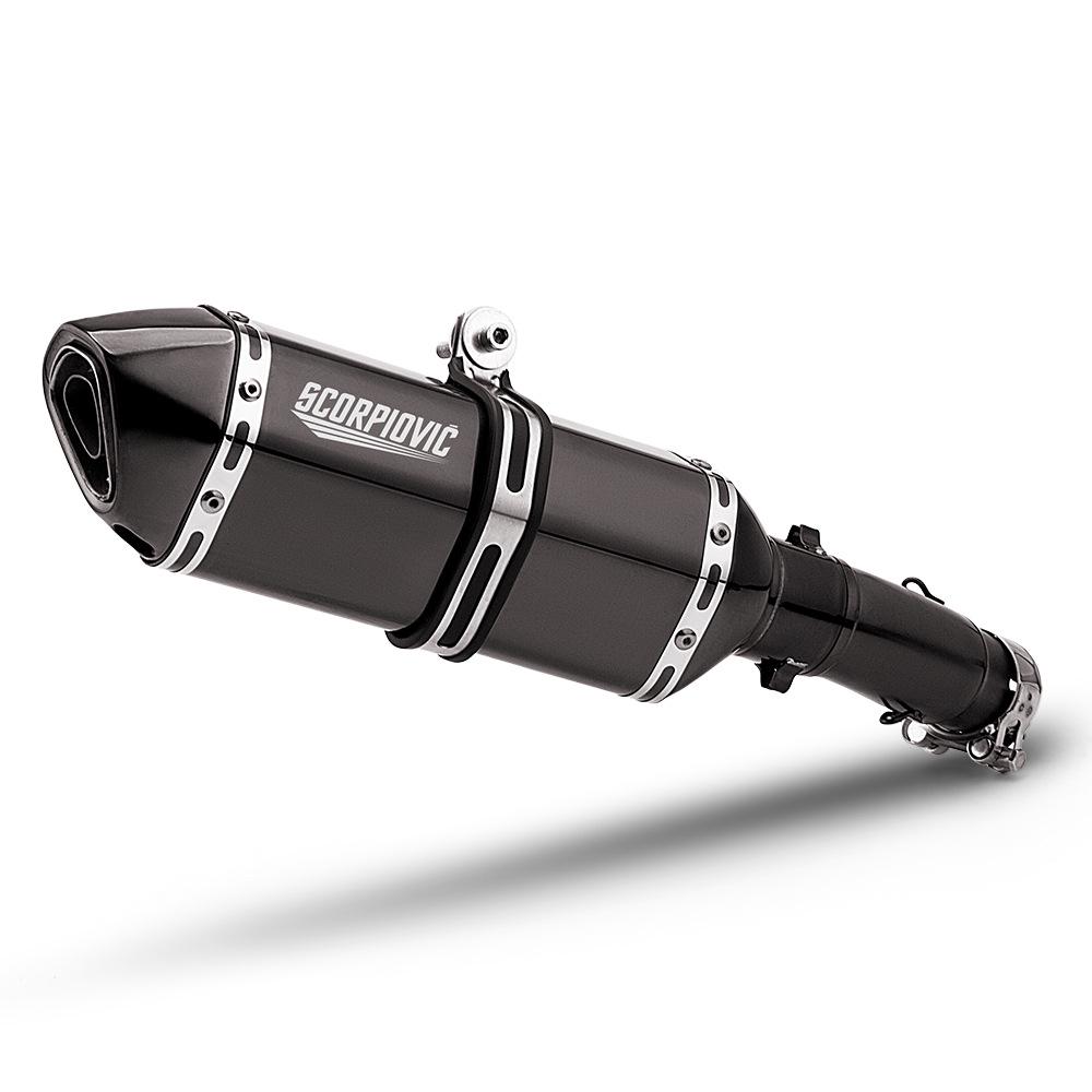 Ninja 400 Z400 Stainless Steel Mid-Pipe Exhaust, Non-Destructive Install for 2017-2023 Models