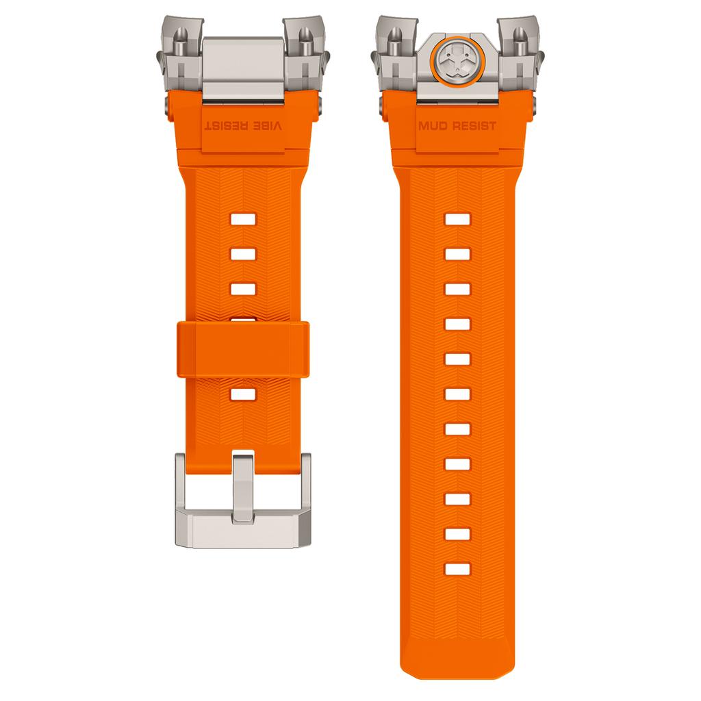 Men Silicone Band for Apple Watch Ultra 3 2 1 49mm Sports Wrist Band for Iwatch 49mm Ultra Bracelet Metal Connector Watchband