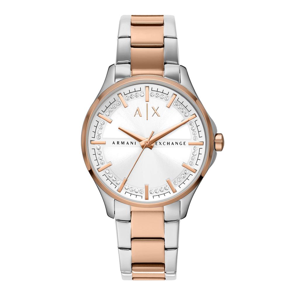 Armani Exchange Stainless Steel Watch Three-Hand Two-Tone