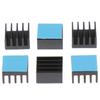 10pcs 8.8*8.8*5mm Aluminum Heatsink Radiator Cooler With Tape Applied