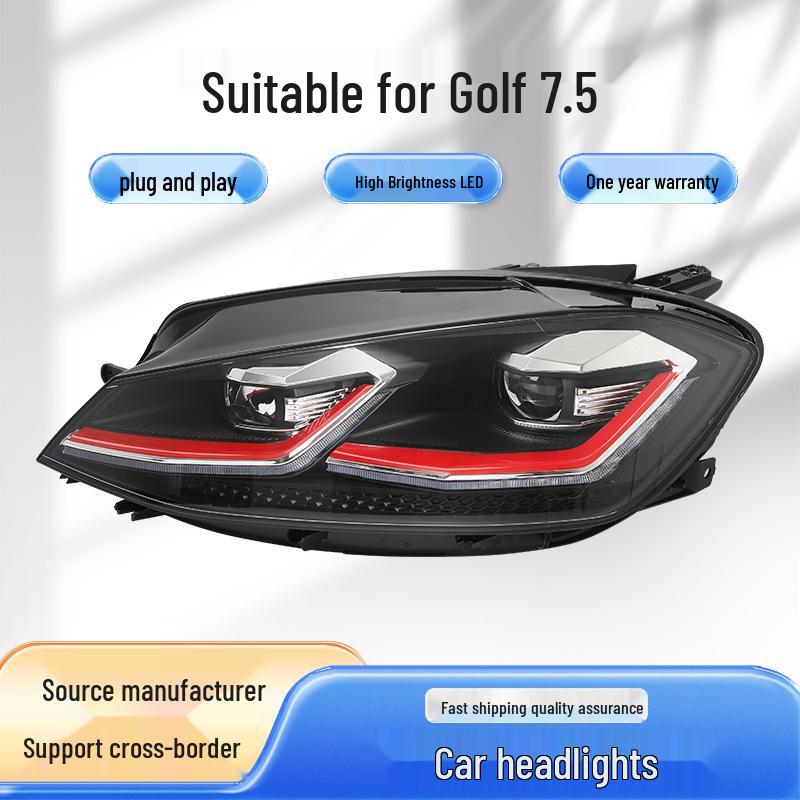 LED Headlights, Daytime Running Lights, and Turn Signals for 2017-2020 Volkswagen Golf 7.5