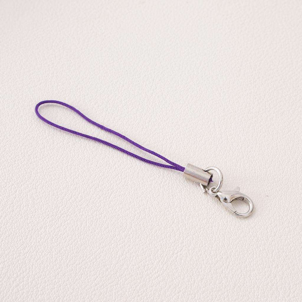 10Pcs/pack Polyester Phone Strap Lobster Clasp Phone Strap Doll String Keychain Phone Lanyard