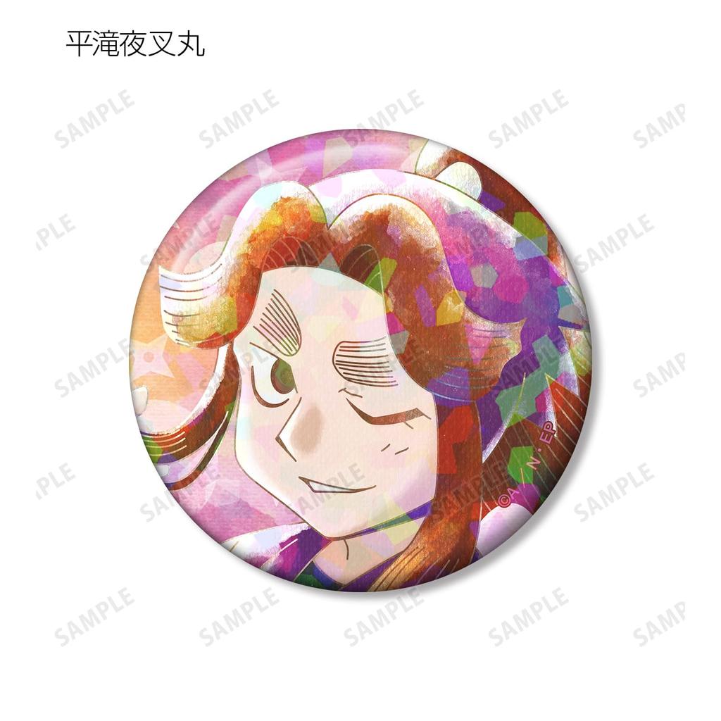 Nintama Rantaro Trading Ani Art Aqua Label Holographic Can Badge Box ver.A 11-piece