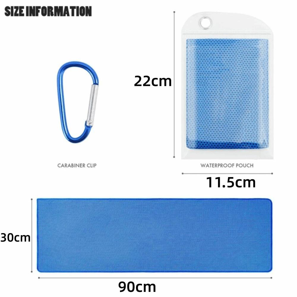 Polyester Quick Dry Towel Soft Microfiber Towel Portable Cooling Towel  Yoga