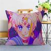 Anime R-Role S-Sailor M-Moon Pillowcase Toon Gift Cushion Cover Bedroom Home Sofa Chair Seat Decor Pillow Case