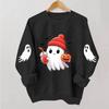 Women's Casual Halloween Hoodie Pullover Sweatshirt Long Sleeve for Holiday Party and Everyday Wear