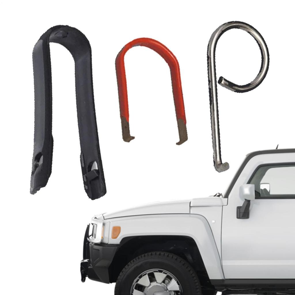 Wheel Cover Remover, Hub Cap Removal Tool, Wheel Cover Removal Tool, Set of 3,