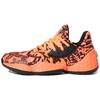 Harden Vol. 4 Cushioning Abrasion Resistant Low Top Basketball Shoes Men's Orange Black (Unisex) Basketball Shoes FV4155