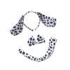 3 Pieces Dog Ears Headband Bow Tie Tail Party Decorations Costume Set for Gatherings