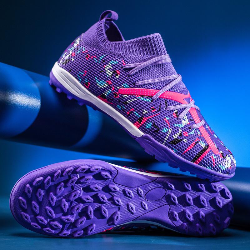Spot for new football shoes men's adult FG long nails TF broken nails artificial grass training shoes