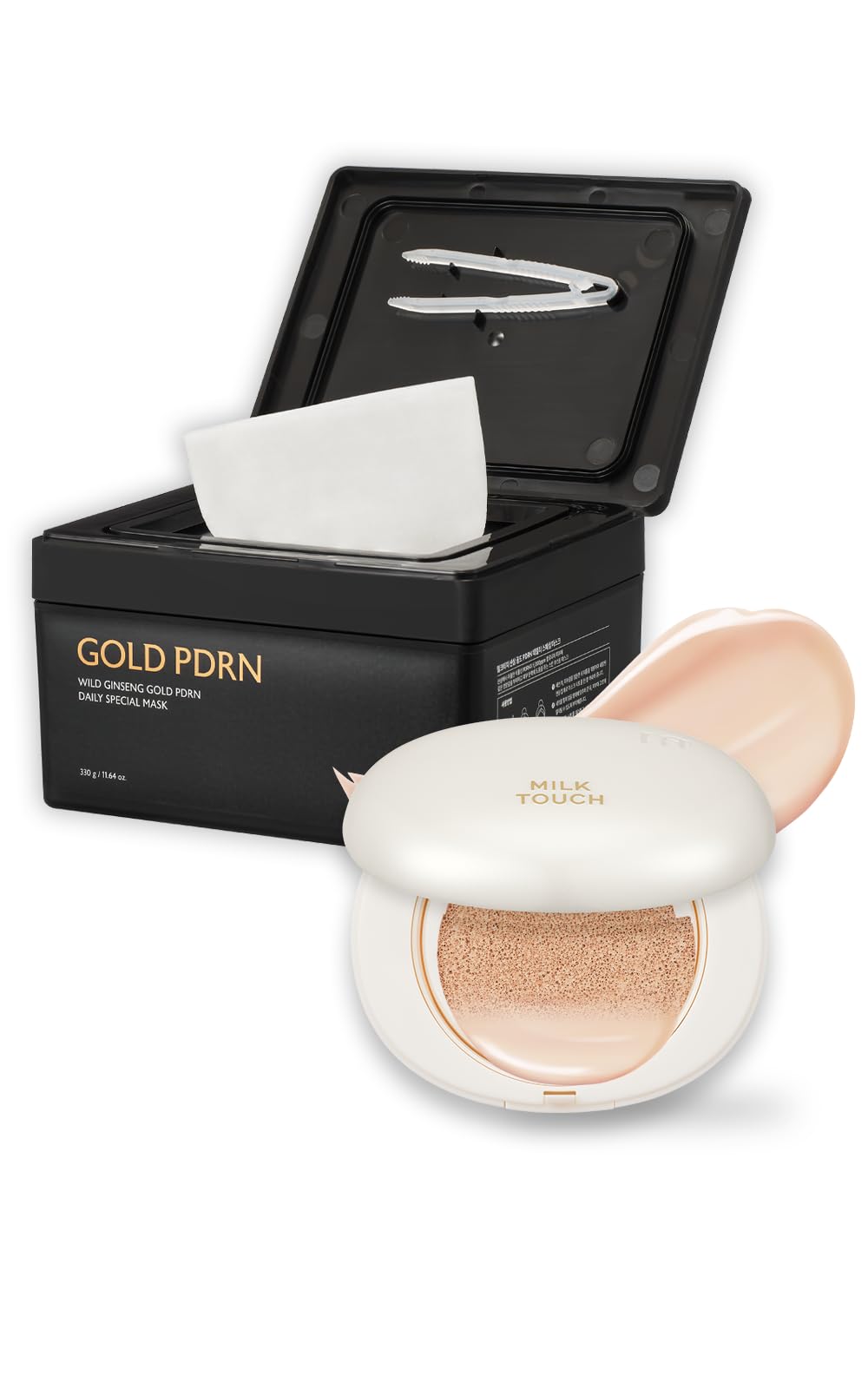 

Skin Fit Pearl Glow Cushion 03 Natural Pack Set [Специальный набор] Бежевый, (ПДРН)