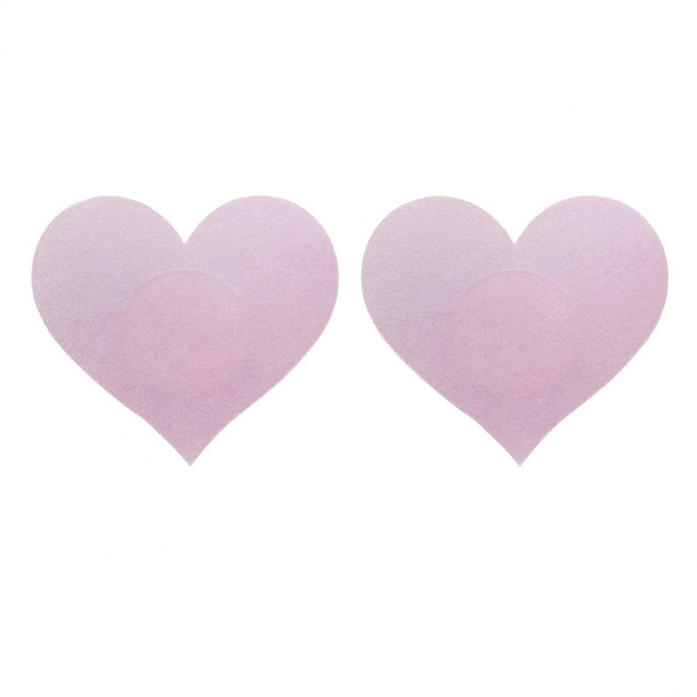 Chest Patch Soft And Skin Friendly Wicking And Breathable Heart-shaped Ultra Thin For Women Nipple Stickers Non Irritating Sexy