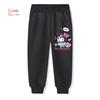 Kuromi T-Shirt Cute Cartoon Little Girls T-Shirt 4-14Yrs O Neck Short Sleeve Cat Print Casual Summer Top for Comfy