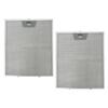 Replacement Insert Range Hood Filter Kitchen Range Hood Replacement Captures Grease And Smoke Reusable Washable Mesh