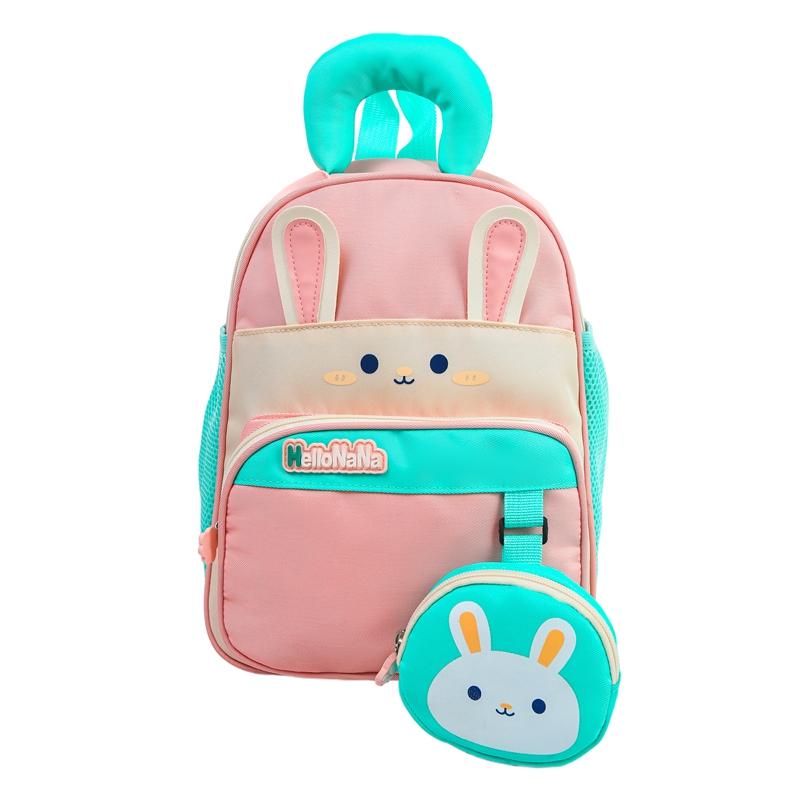 Dziecięcy tornister przedszkolny kreskówkowy mały plecak dla chłopców dziewczynek plecak ze zwierzętami z portmonetką