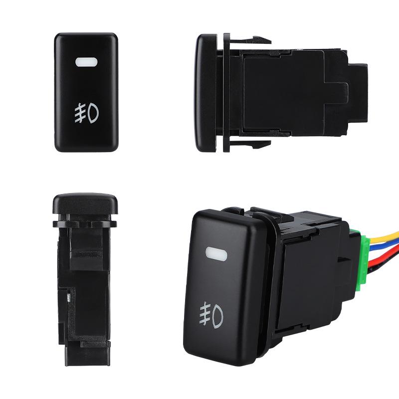 Universal Car Fog Light Switch for Toyota, Honda, Nissan, Renault, Mitsubishi, Isuzu, Hyundai - Button & Modification Compatible