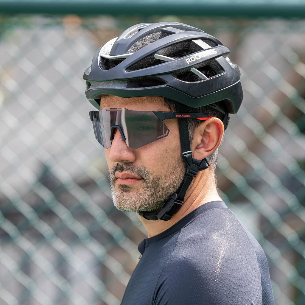 ROCKBROS Photochromic Sports UV400 UV Overglasses for Men and Suitable for Sunglasses, Sunglasses, Protection, Ultra-Lightweight, Frameless, Women,