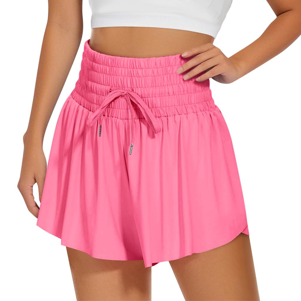 Flowy Athletic Shorts For Women High Waisted Gym Yoga Workout Running Tennis Skirt Skort Cute Clothes Casual Summer