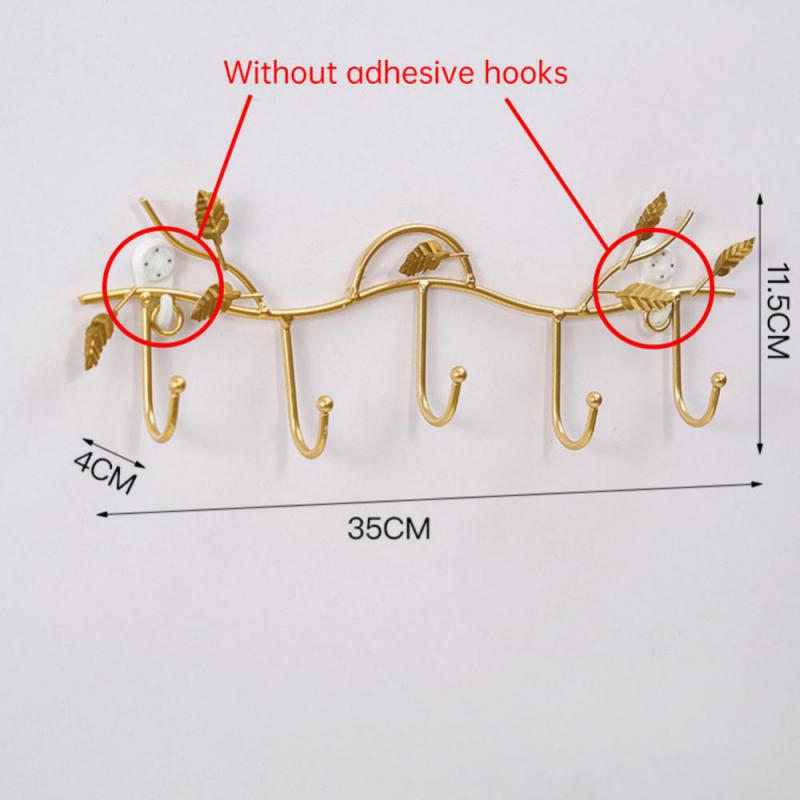 Creative iron hook key xuan closed into the door of the door frame wall hanging hanger clothing shop wall decoration