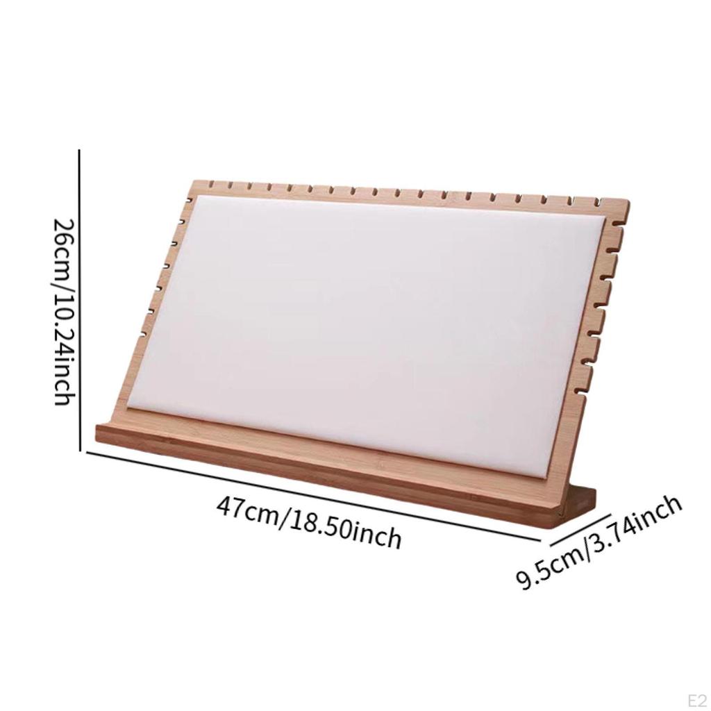 Necklace Display Board Jewelry Stand Organizer Storage Rack for Chains