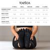 Toesox Bellarina Full-Toe Women's Five-Finger Socks with Anti-Slip Grip for Yoga, Pilates, and Ballet (Product Number: 106282001)