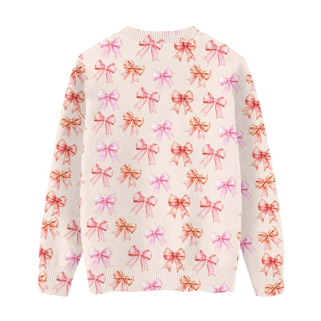 Sweatshirts For Children Boys And Girls Knit Sweater Cute Shirt Fall Crewneck Pullover Tops