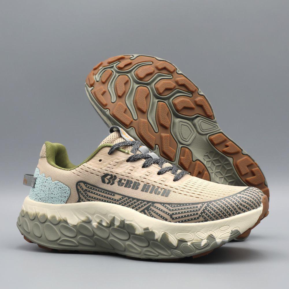 Fashion New light luxury high-end men's thick soled running shoes with cushioning, comfort, lightweight and casual sports shoes