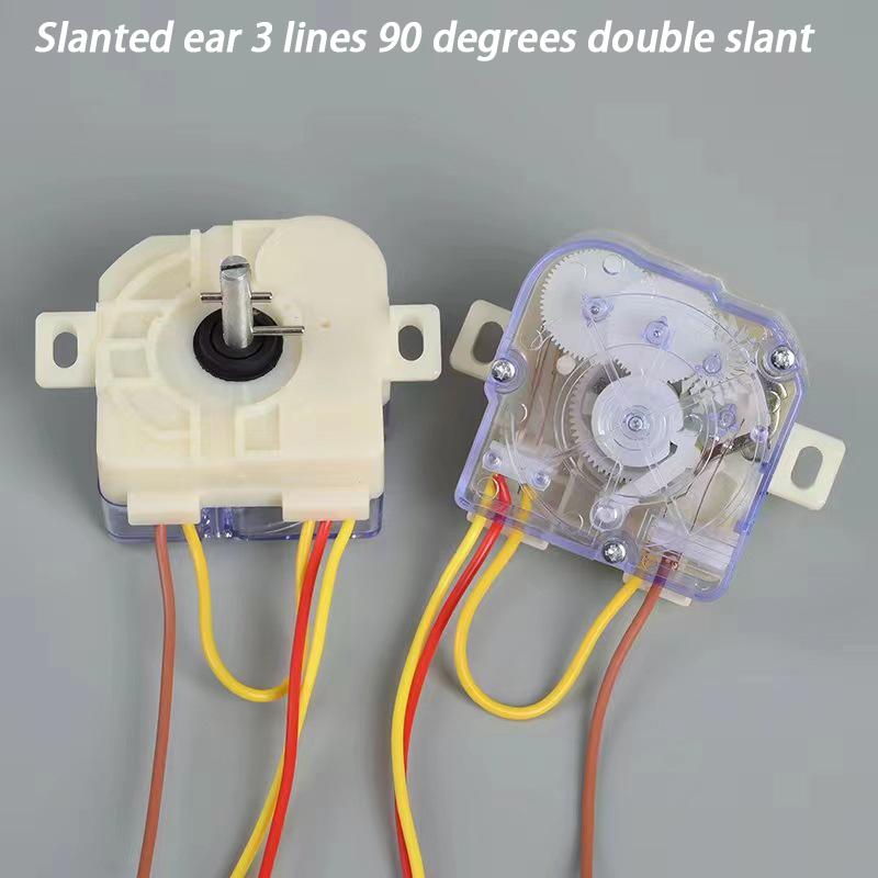 1PC 3Wire 180Degree Washing Machine Timer Washing Machine Timer Switch Wash Timer Semi-automatic Double-cylinder Washing Machine
