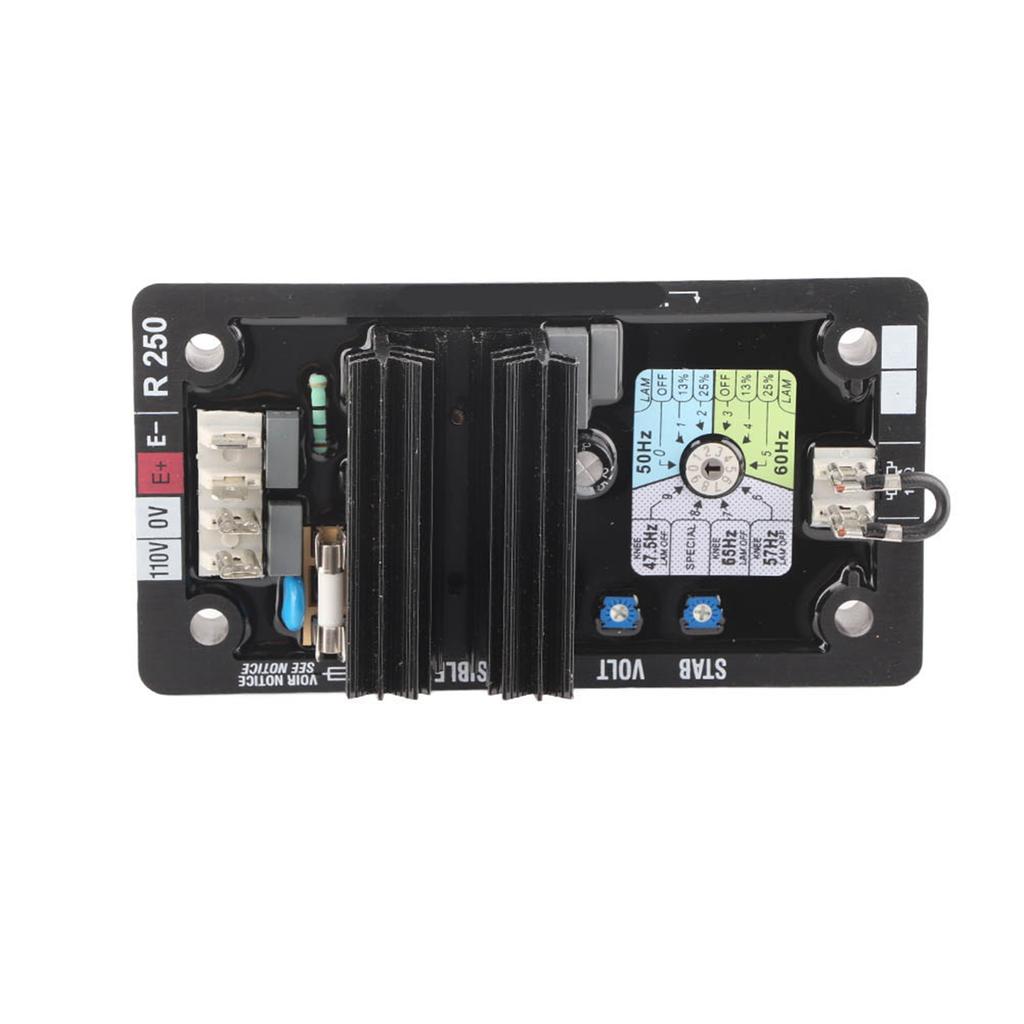 R250 AVR Automatický regulátor napětí Bezkartáčový Dieselový Generační Systém Sada Příslušenství