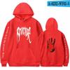 Mens Oversized Hoodie With Printed Graphic Design Soft Fleece-Lined Sweatshirt Casual Wear