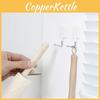 Abs Hooks Adhesive Stainless Steel No Drill Installation Kitchen Tools Hook