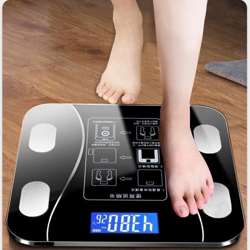 Spezielle elektronische Waage für Körpermanagement und Fettabbau, Smart-Modus, Bluetooth-Körperfettwaage, Personenwaage für zu Hause, ultrapräzise