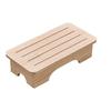 Solid Wood Footrest Stool