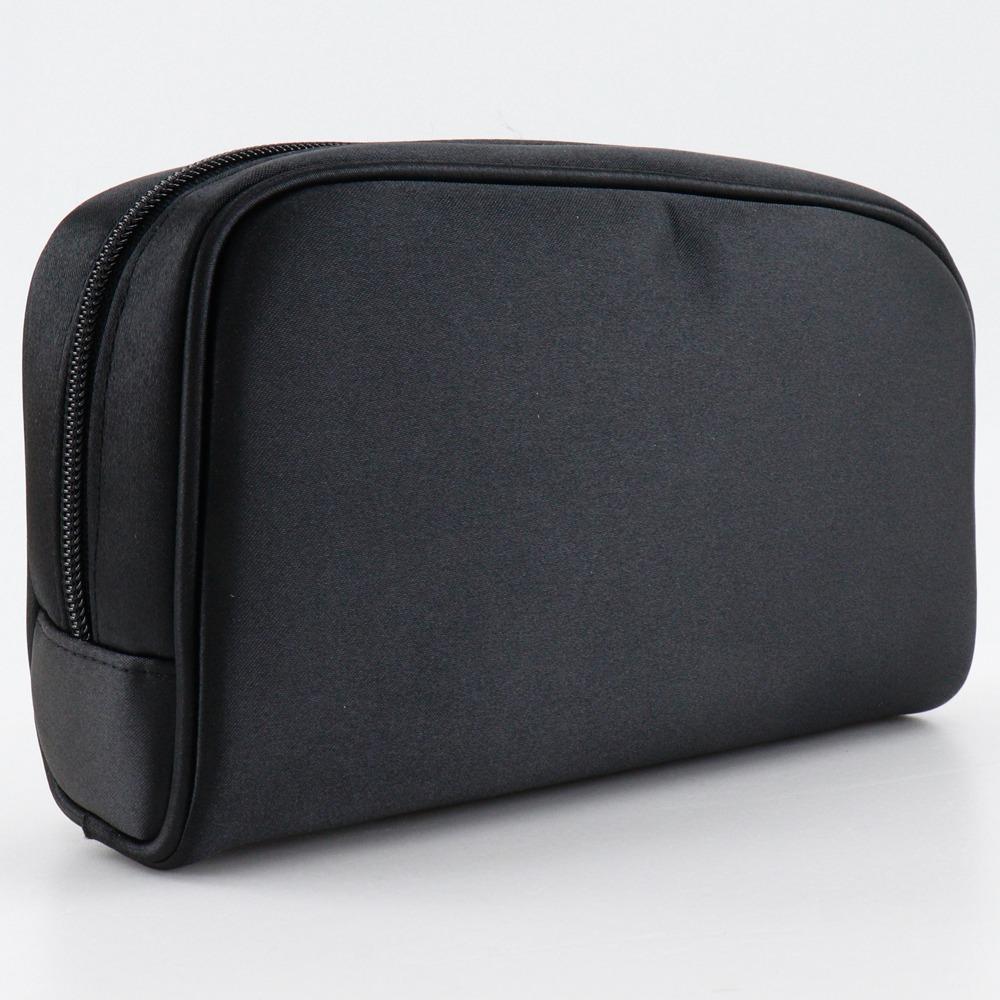 CHANEL Mademoiselle Pouch novelty black Nylon Women Used