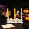 Halloween Candle Holder Silicone Mold for DIY Craft Projects, Seasonal Mold for Home Display Styling and Project Use